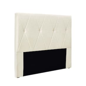 Cabeceira Cama Box Casal 140 Cm Aquilla Linho S04 - D`rossi Cor Natural