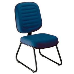 Cadeira Diretor Para Escritório Gomada Linha Blenda Azul