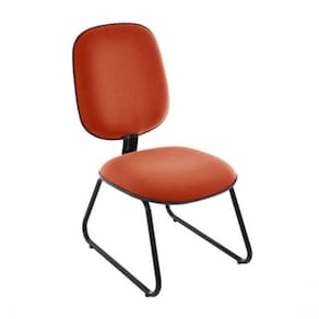 Cadeira Diretor Trapézio Para Escritório Linha Uno Vermelho