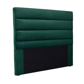 Cabeceira Cama Box Solteiro 90 Cm Arles Veludo Verde S04 - D`rossi