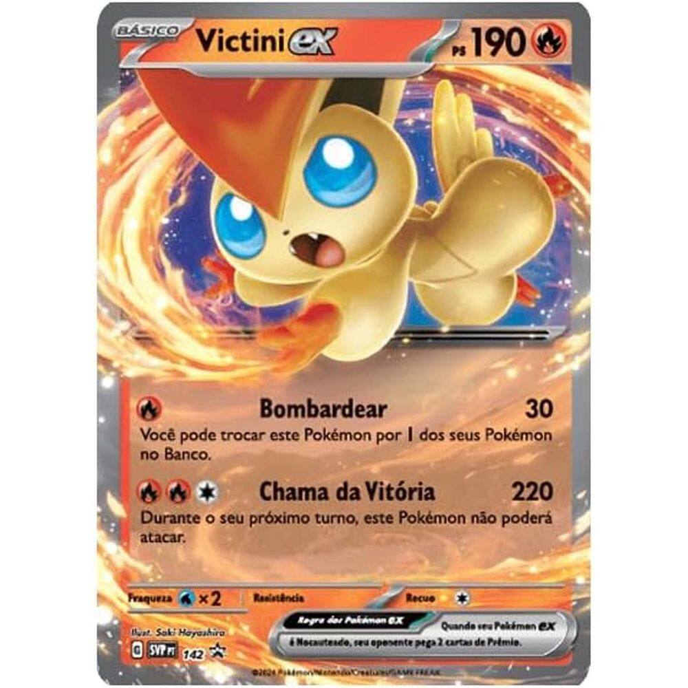 Pokemon Deck de Batalha TCG Victini Ex | Casas Bahia