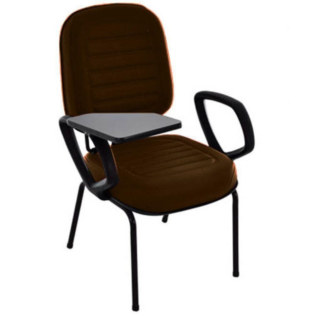 Cadeira Universitária Diretor Gomada Linha Blenda Marrom