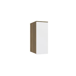 Armário Aéreo 1 Porta Kappesberg Adapt Nogueira/branco