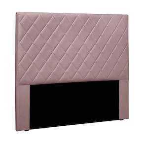 Cabeceira Cama Box Casal 140 Cm Dubai Veludo S04 - D`rossi Cor Lilás