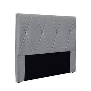 Cabeceira Cama Box Casal 140 Cm Aquilla Linho Cinza S04 - D`rossi