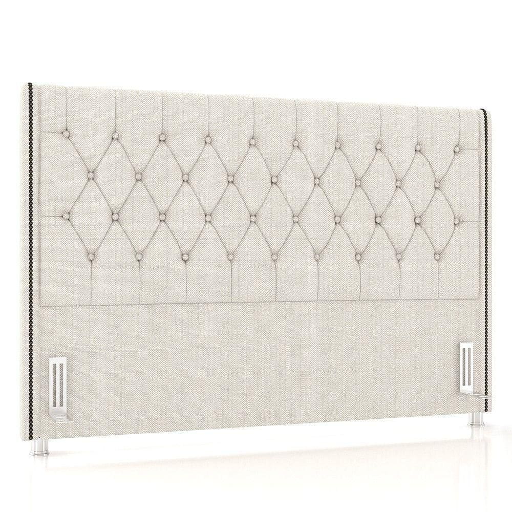 Cabeceira Cama Box Casal 140cm Florenza P02 Linho Creme - Mpozenato