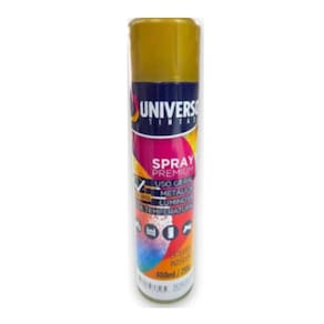 Tinta SPRAY USO Geral Ouro Metalico 400ML Universo