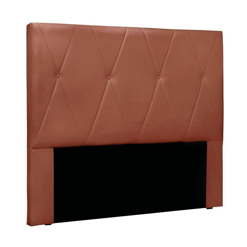 Cabeceira Cama Box King 195 Cm Aquilla Veludo Cobre S04 - D`rossi