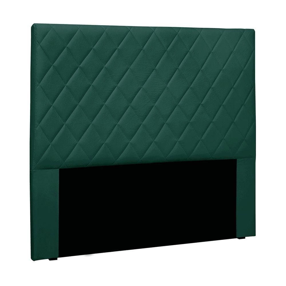 Cabeceira Cama Box King 195 Cm Dubai Veludo Verde S04 - D`rossi