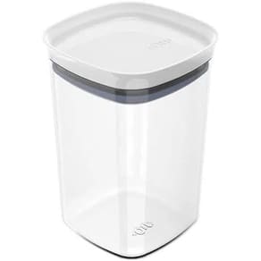 Pote Organizador Mantimento Hermético 1 Litro Transparente Cor Natural