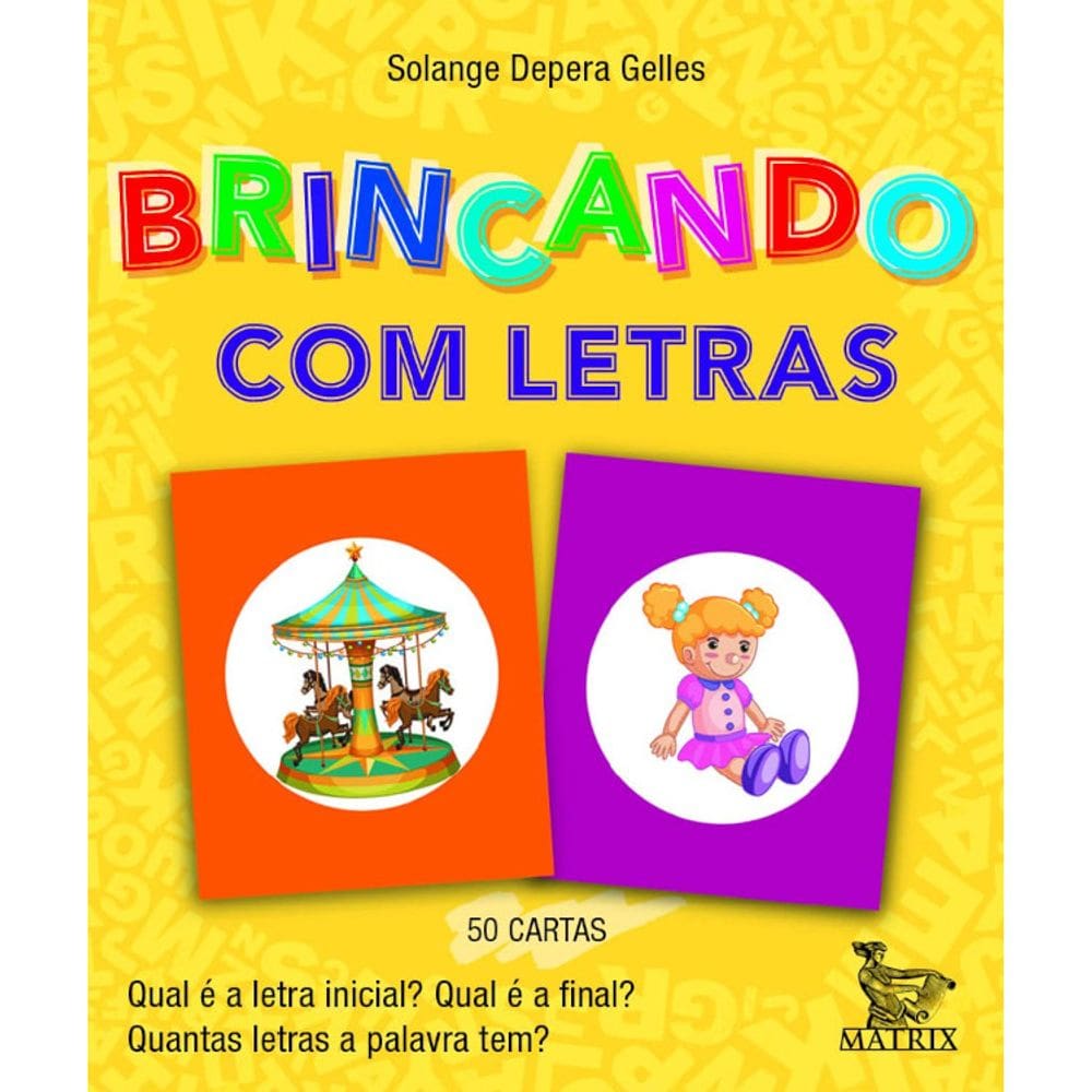 Livro Caixinha - Brincando Com Letras