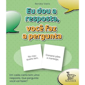Livro Caixinha - Eu Dou A Resposta, Você Faz A Pergunta