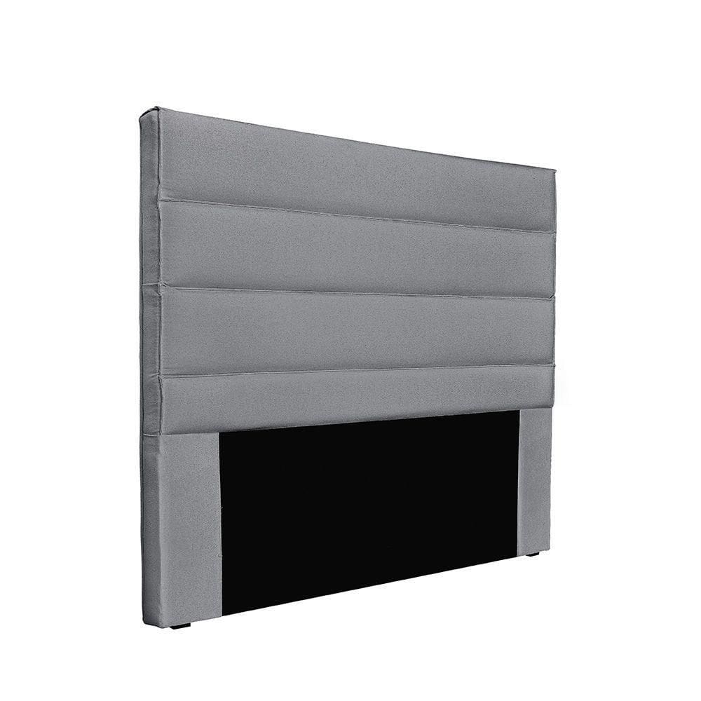 Cabeceira Cama Box Queen 160 Cm Arles Linho Cinza S04 - D`rossi