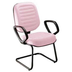 Cadeira Diretor Para Escritório Linha Blenda Rosa