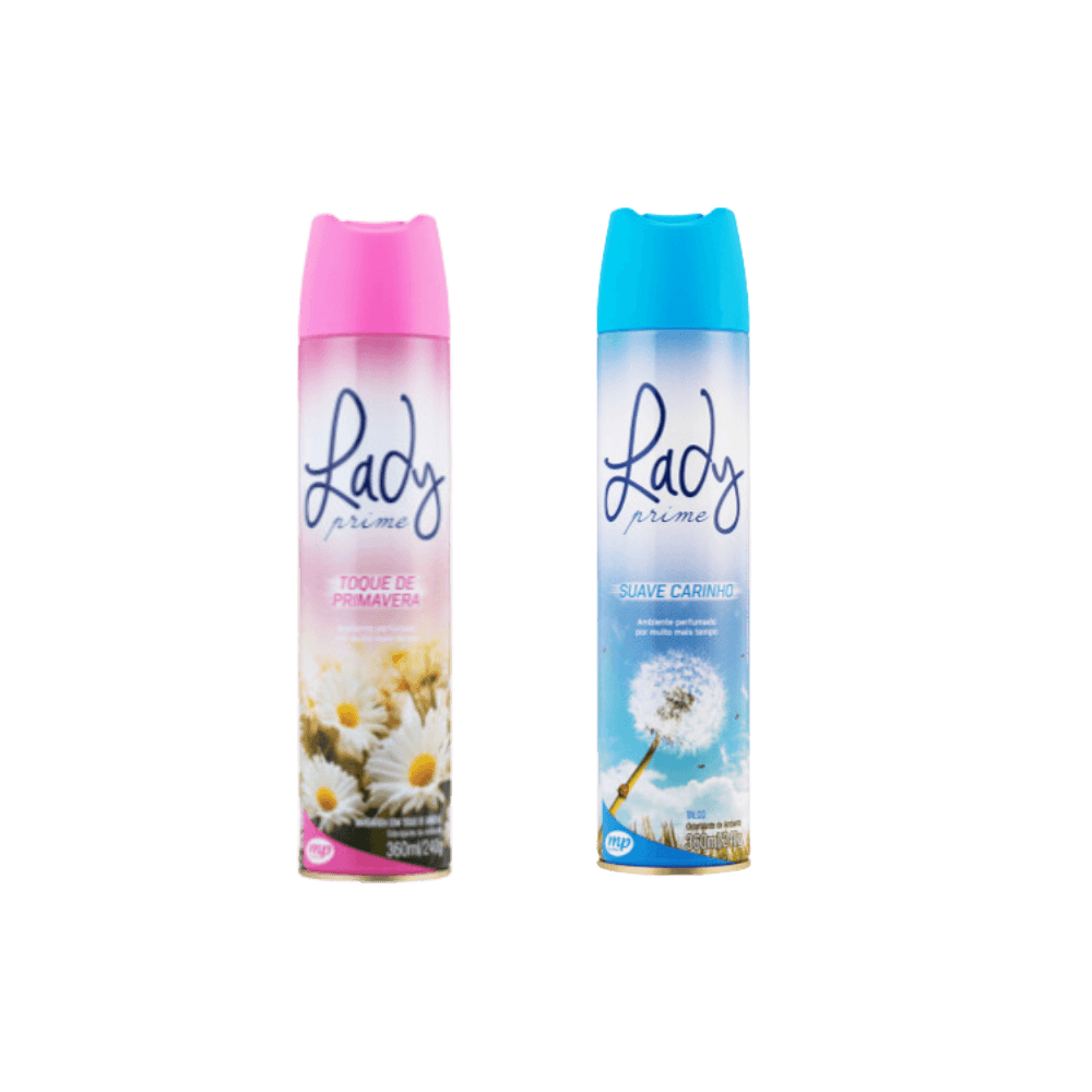 Kit Odor Lady Prime 360Ml Talco + Primav Uni