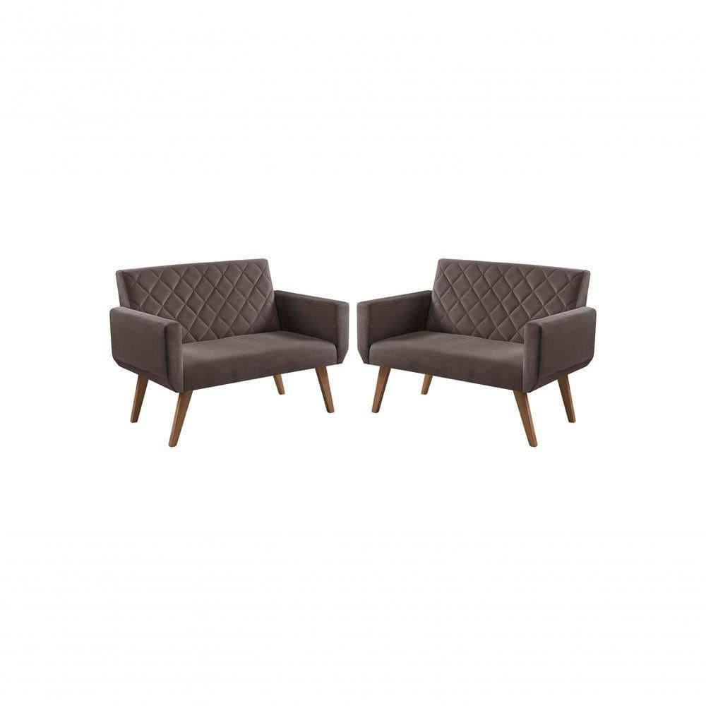 Kit 2 Poltronas 2 Lugares Anabelle Unidecor