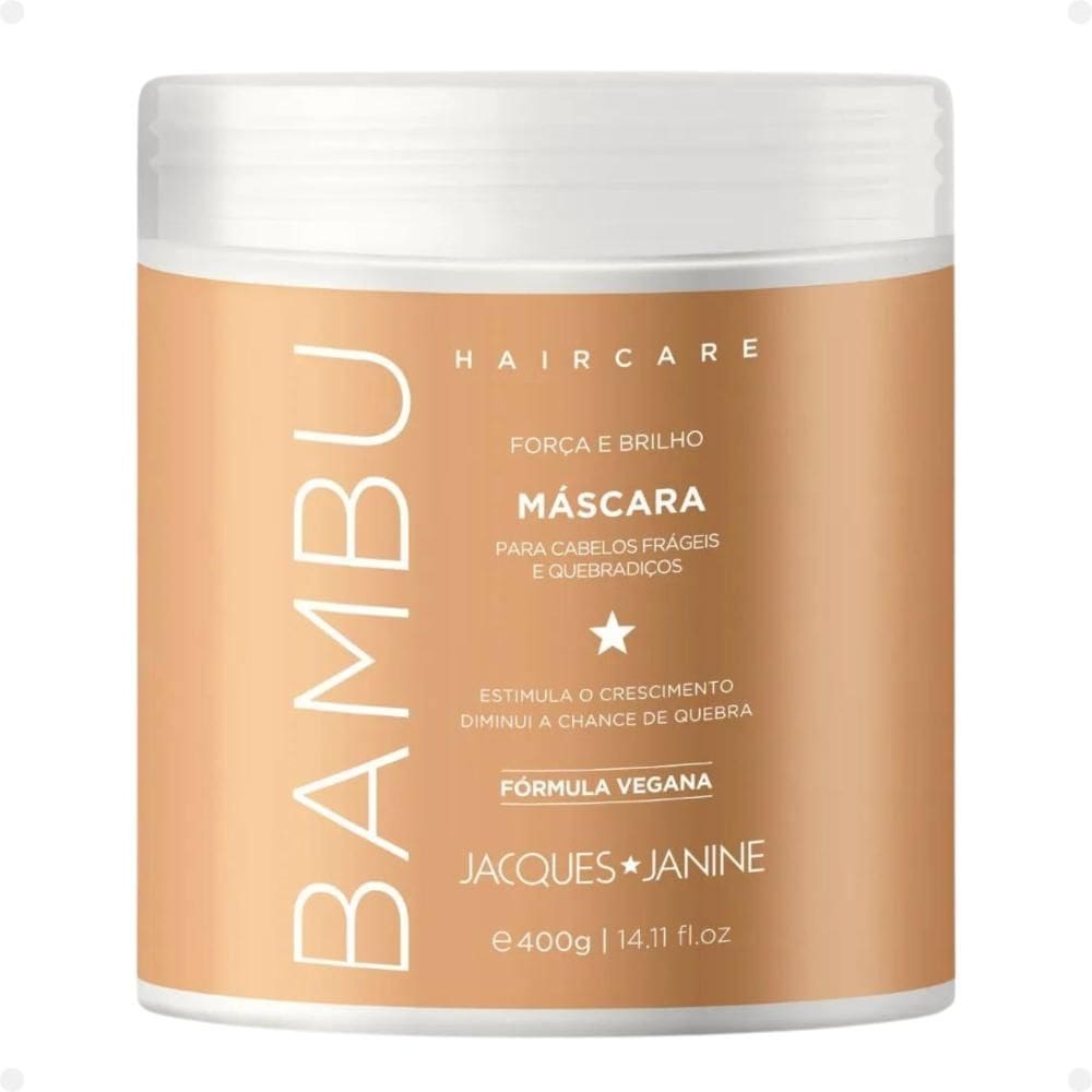 Máscara Condicionadora Jacques Janine Hair Care Bambu 400g
