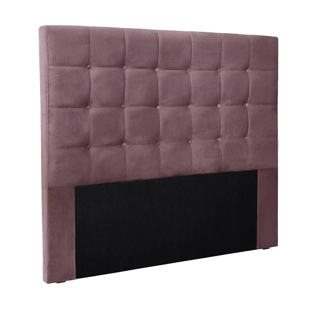 Cabeceira Cama Box Casal 140 Cm Verona Veludo Uva S04 - D`rossi