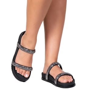 Papete Feminina Sandalia Chinelo 2 Tiras Estilo Shoes