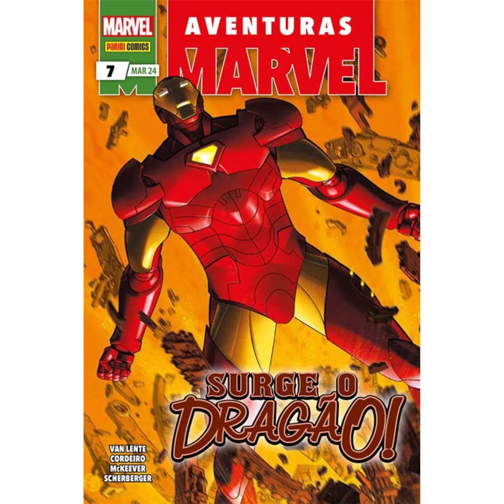 Aventuras Marvel - Surge o dragão - HQ - vol 07