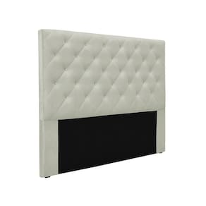 Cabeceira Cama Box Solteiro 90 Cm Tania Veludo S04 - D`rossi Cor Prata