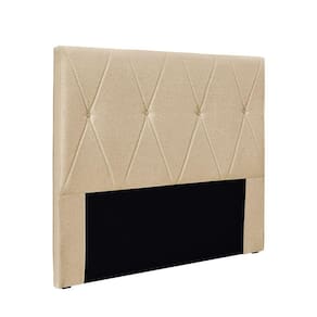 Cabeceira Cama Box Queen 160 Cm Aquilla Linho Dourado S04 - D`rossi