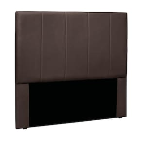 Cabeceira Cama Box Solteiro 90 Cm Arizona Veludo S04 - D`rossi Cor Marrom