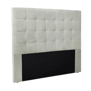 Cabeceira Cama Box Casal 140 Cm Verona Veludo Prata S04 - D`rossi