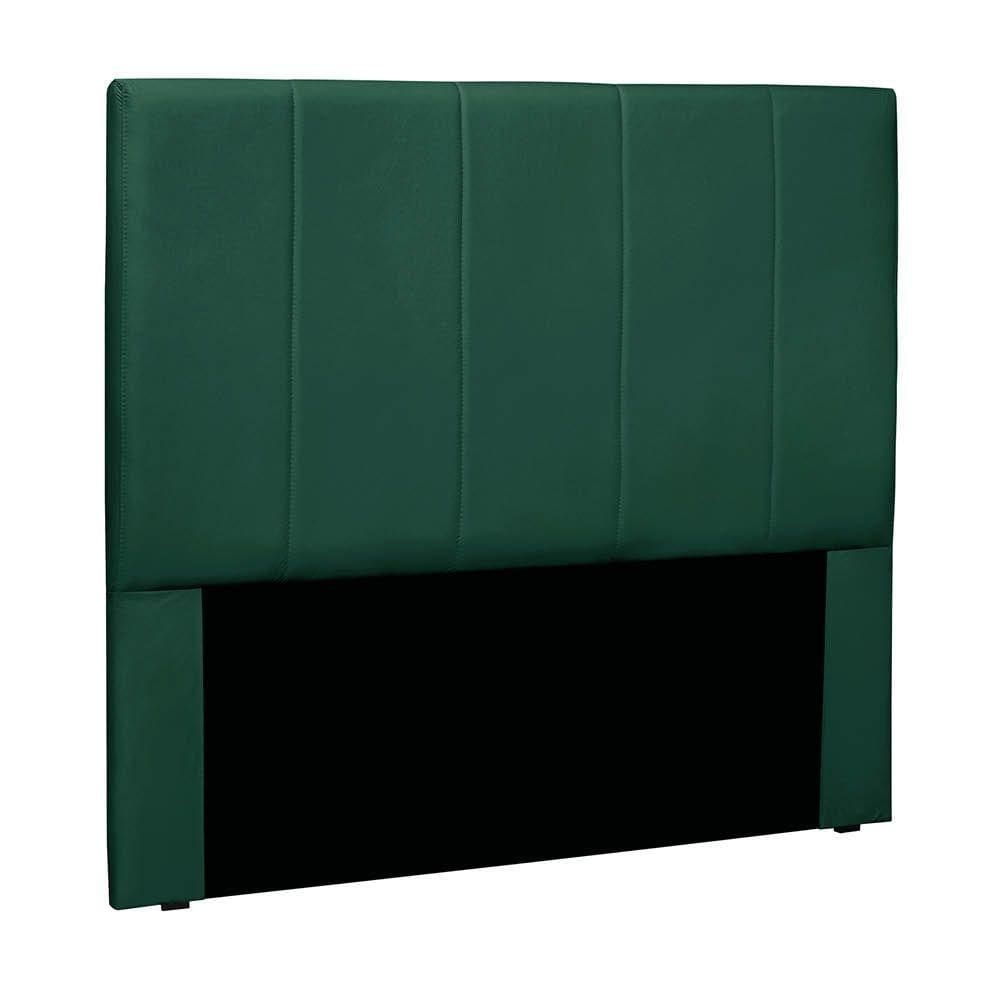Cabeceira Cama Box King 195 Cm Arizona Veludo Verde S04 - D`rossi