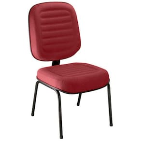 Cadeira Para Escritório Diretor Gomada Linha Blenda Vermelho
