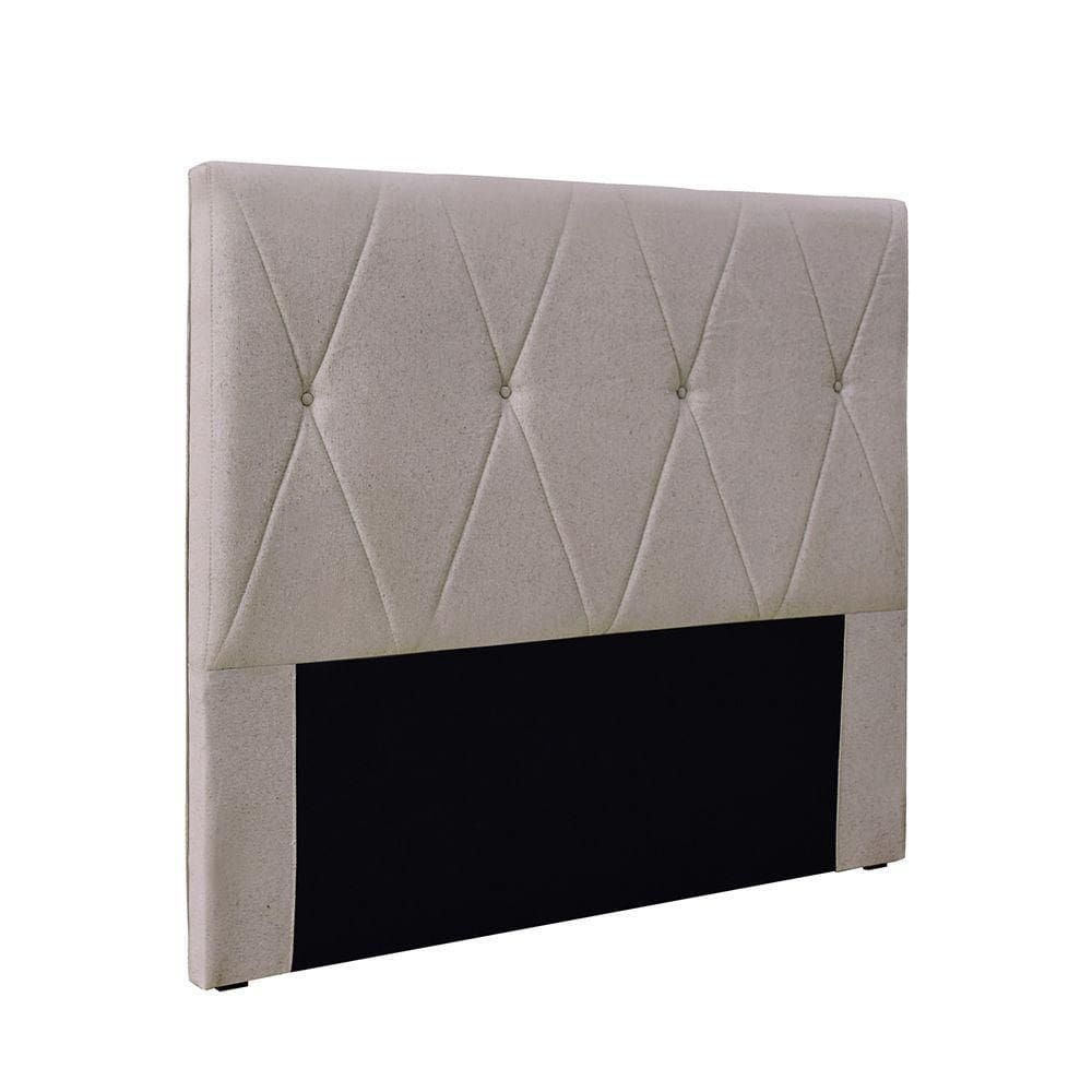Cabeceira Cama Box King 195 Cm Aquilla Linho Areia S04 - D`rossi