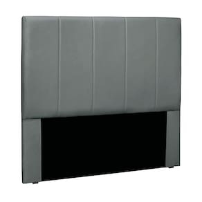Cabeceira Cama Box Casal 140 Cm Arizona Veludo Cinza S04 - D`rossi