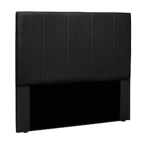 Cabeceira Cama Box Queen 160 Cm Arizona Veludo Preto S04 - D`rossi
