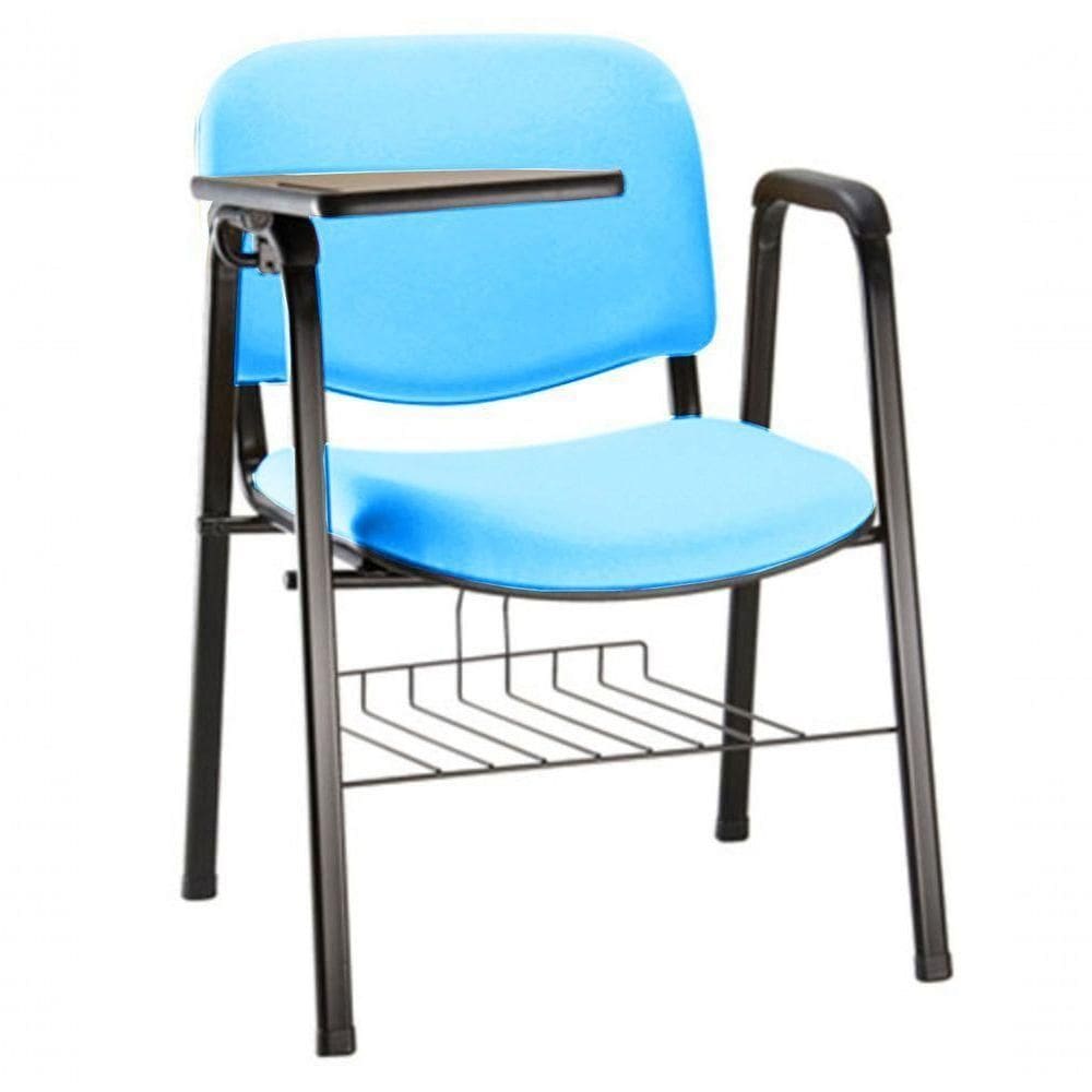 Cadeira Universitária Para Auditórios Linha Hotel Azul