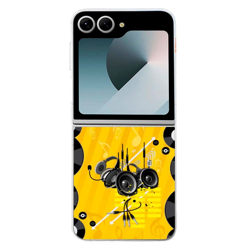 Capa Adesivo Skin354 Verso Para Samsung Galaxy Z Flip6