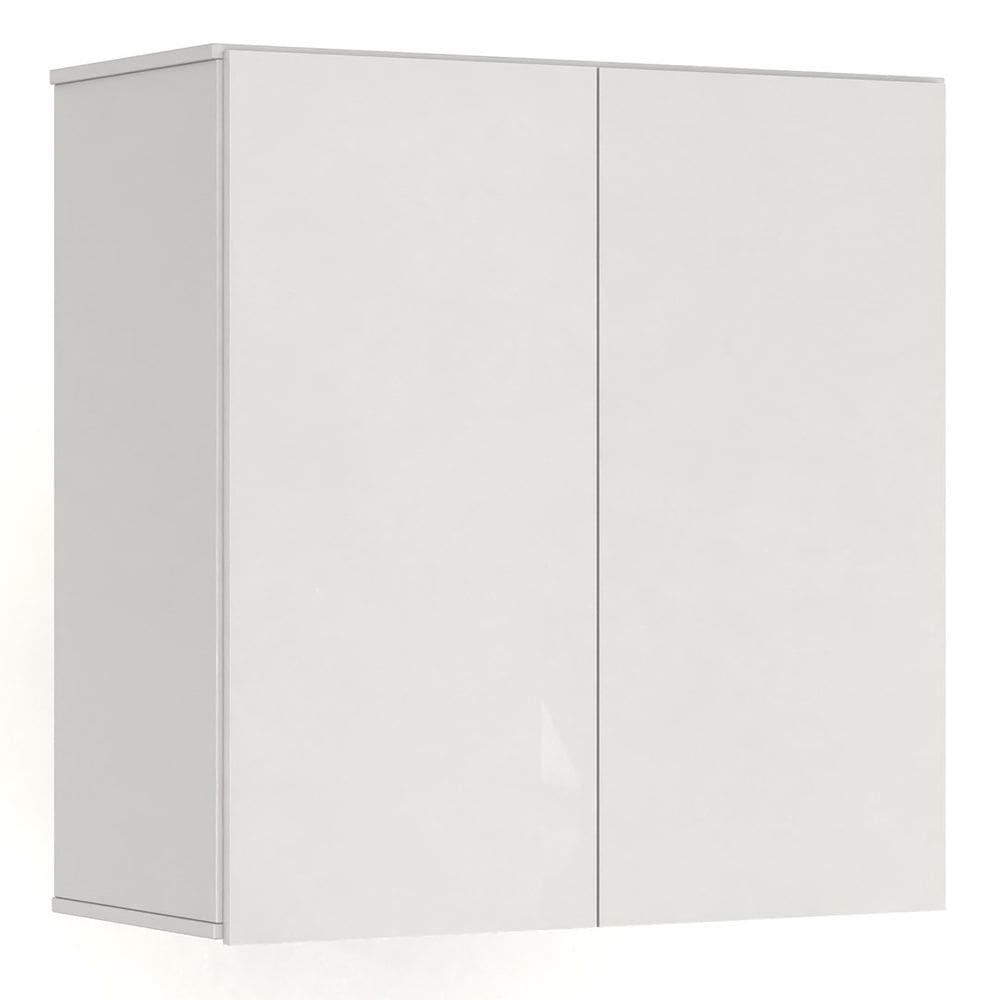 Armário de Cozinha Aéreo 2 Portas 67cm Italy Branco - EJ Móveis
