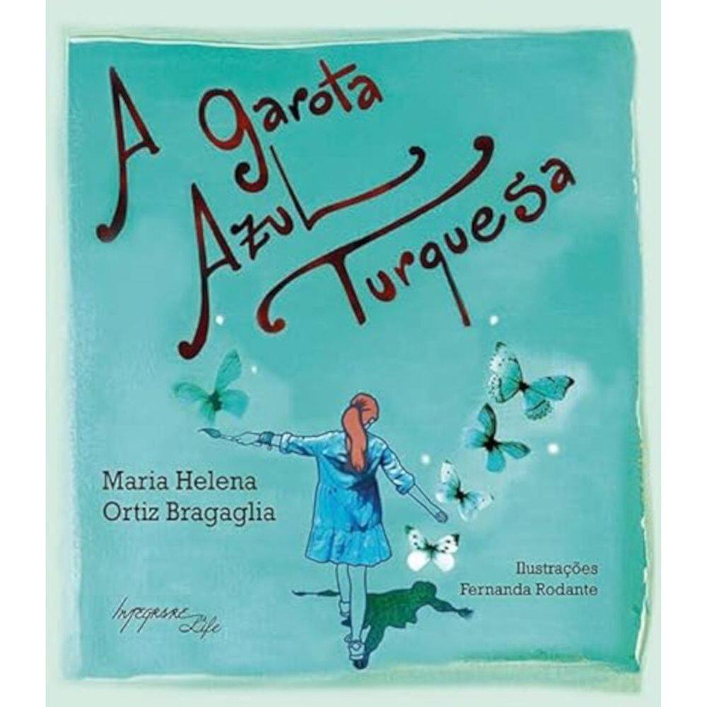 A garota azul turquesa