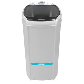 Tanquinho Suggar 15Kg Lavamax Eco LE1521PR com Dispenser Para Sabão e Desligamento Automático
