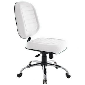 Cadeira Para Escritório Diretor Gomada Linha Blenda Branco