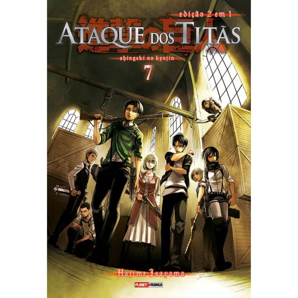 Ataque dos Titãs (2 em 1) - Vol 07