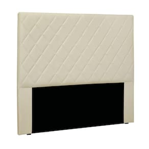 Cabeceira Cama Box King 195 Cm Dubai Veludo Bege S04 - D`rossi