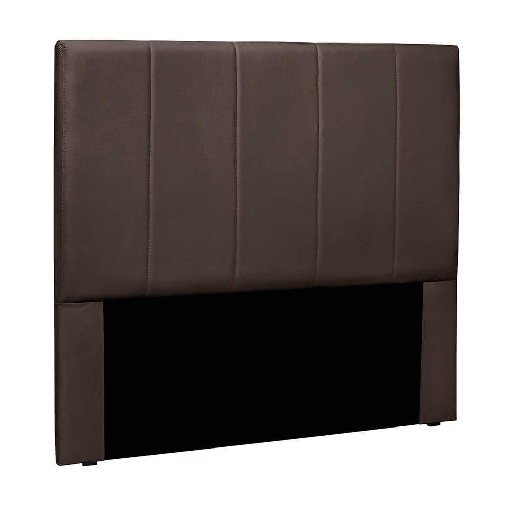 Cabeceira Cama Box King 195 Cm Arizona Veludo S04 - D`rossi Cor Marrom