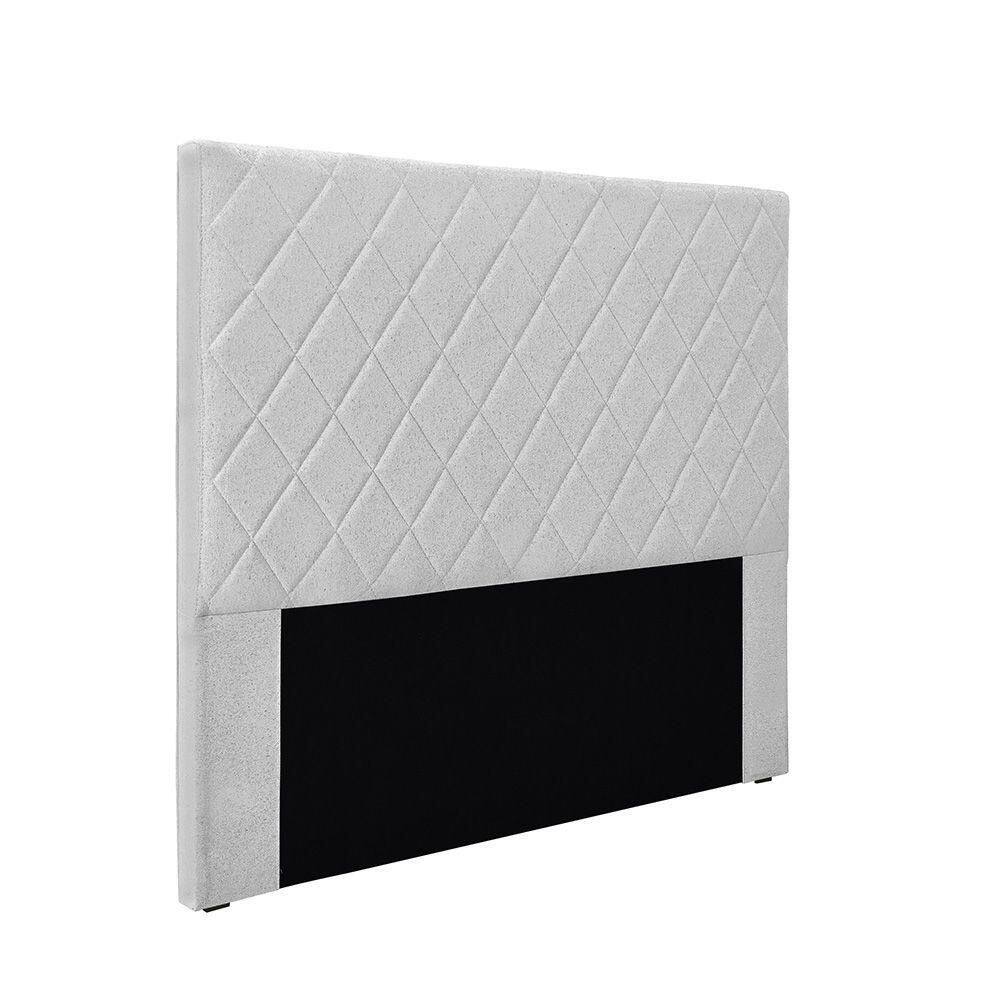 Cabeceira Cama Box Queen 160 Cm Dubai Linho Grigio S04 - D`rossi