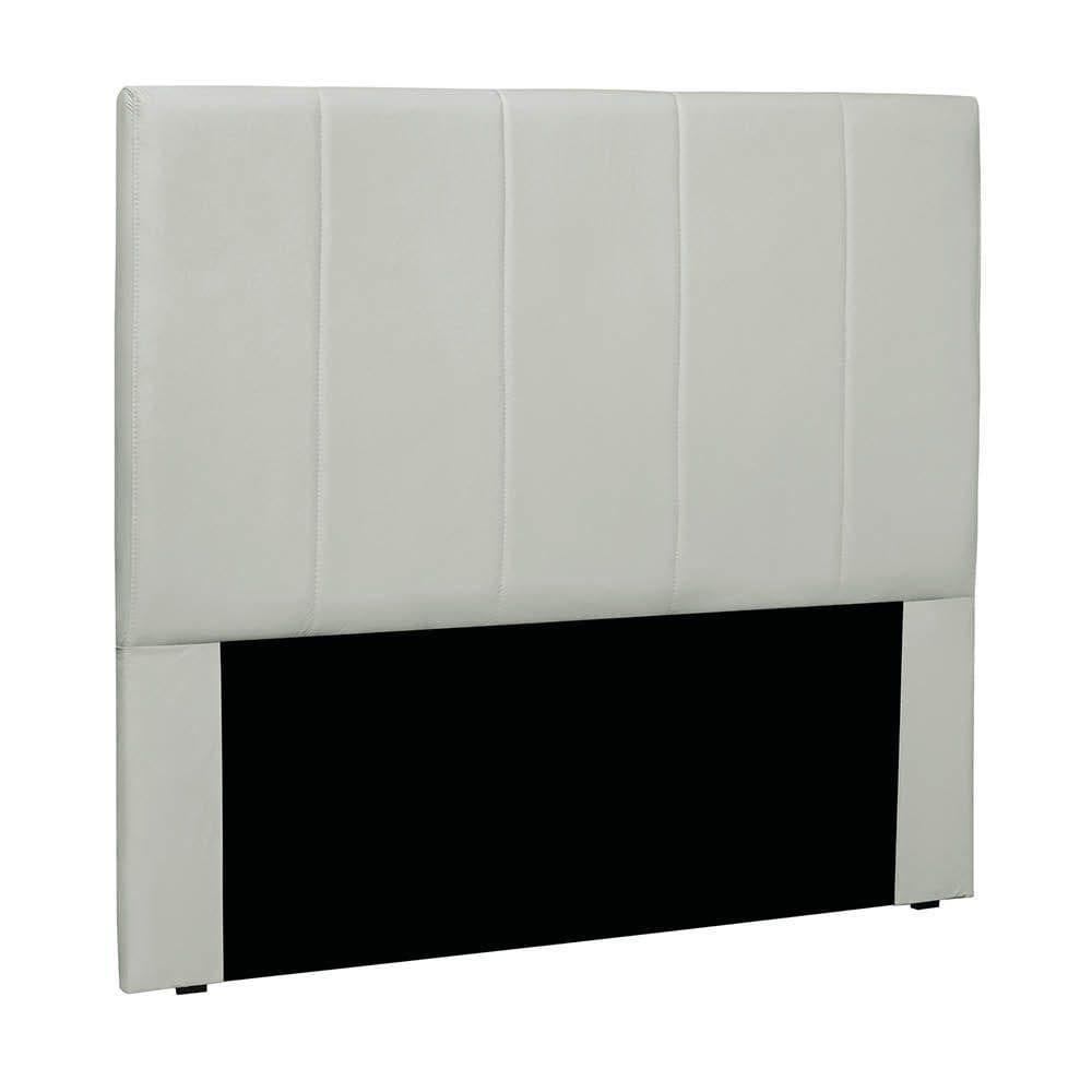 Cabeceira Cama Box King 195 Cm Arizona Veludo Prata S04 - D`rossi