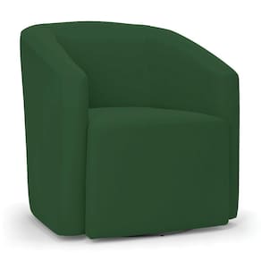 Poltrona Stella Max Veludo Base Giratória - D`rossi Cor Verde