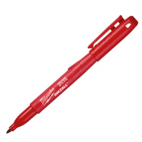 Caneta Ponta Fina Vermelho INKZALL MILWAUKEE 48-22-3170
