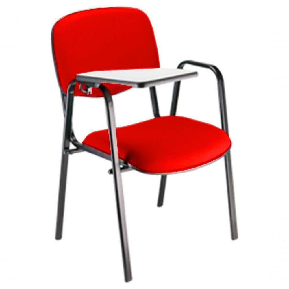 Cadeira Universitária Para Auditórios Linha Hotel Vermelho
