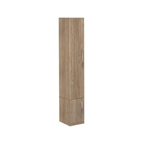 Guarda-roupa De 1 Porta Com Sapateira 1233 Esquerdo Castanho