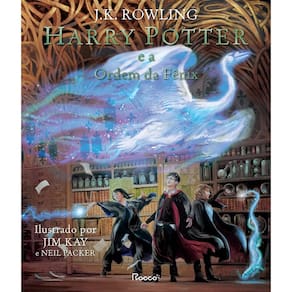 Harry Potter Vol 5 - E A Ordem Da Fenix - Ilustrado