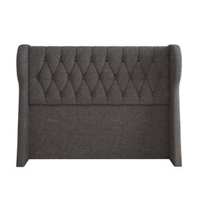Cabeceira Para Cama Box Solteiro 90 Cm Beatriz Linho Cinza I02 - D`rossi